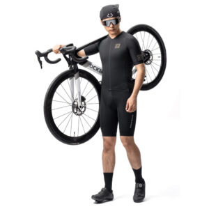 Rockbros YDDX011 Diamond Short Sleeve Cycling Jersey Size M - juodos spalvos - Image 5