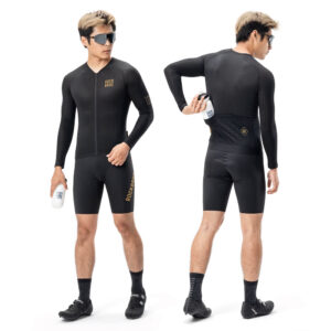 Rockbros YDCX008 Diamond Long Sleeve Cycling Jersey Size XL - juodos spalvos - Image 4