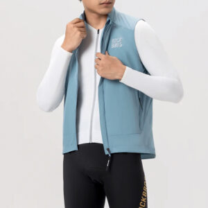 Rockbros YDMJ003 Windproof Vest Spring/Autumn Size L - mėlynos spalvos - Image 2