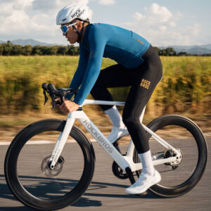 Rockbros YDWT020 Diamond Fall/Winter Cycling Jacket Size S - mėlynos spalvos - Image 6