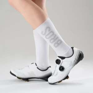 Rockbros cycling socks size 39-42 - baltos spalvos - Image 5