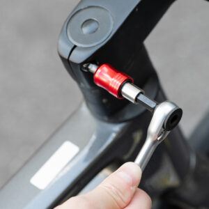 Rockbros Multitool Bicycle Tool Set with Ratchet Wrench and Tire Levers - juodos spalvos - Image 5