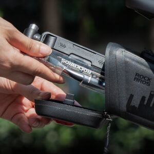 Rockbros Multitool Bike Tool Set with CO2 Pump and Ratchet Wrench - juodos spalvos - Image 5