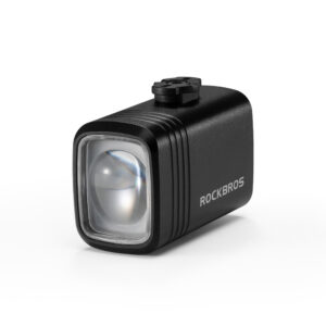 Rockbros M6 1000 lm front rechargeable bike light 2800 mAh - juodos spalvos