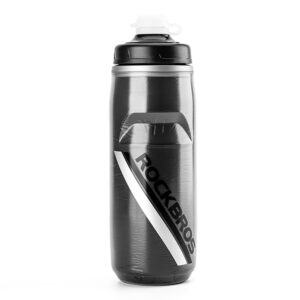 Rockbros Thermal Bike Bottle 620 ml BPA Free - Gradient juodos spalvos