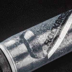 Rockbros Thermal Bike Bottle 620 ml BPA Free - Gradient juodos spalvos - Image 9