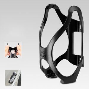 Rockbros LK24-H018 bottle holder plastic basket - juodos spalvos - Image 3