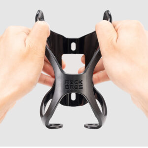 Rockbros LK24-H018 bottle holder plastic basket - juodos spalvos - Image 4