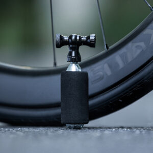 Rockbros CO₂ pump, aluminum alloy valve head, cartridge-free, Presta/Schrader compatible - juodos spalvos - Image 8