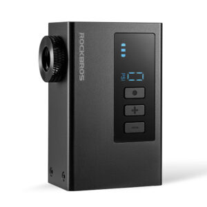 Rockbros AS240 PRO Cordless Pump 120 psi Compressor 420mAh - juodos spalvos