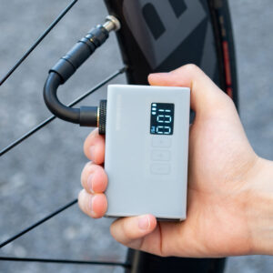 Rockbros AS240 PRO Cordless Pump 120 psi Compressor 420mAh - juodos spalvos - Image 7