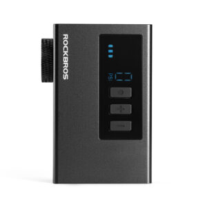 Rockbros AS240 PRO Cordless Pump 120 psi Compressor 420mAh - juodos spalvos - Image 2