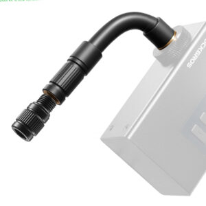 Rockbros AS240 PRO Cordless Pump 120 psi Compressor 420mAh - juodos spalvos - Image 9