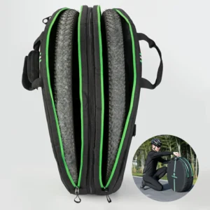 Rockbros D40 transport cover for ø74cm wheel - juodos spalvos - Image 5