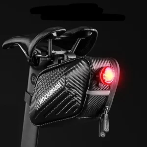 Rockbros B59 Bicycle Saddle Bag 1.5L - juodos spalvos - Image 2