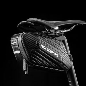 Rockbros B59 Bicycle Saddle Bag 1.5L - juodos spalvos - Image 3