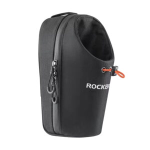 Rockbros P002 Handlebar Bag Compatible with Scooters and Folding City Bikes 1.5L - juodos spalvos