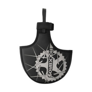 Rockbros D76 Crankset Transport Cover - juodos spalvos and Gray