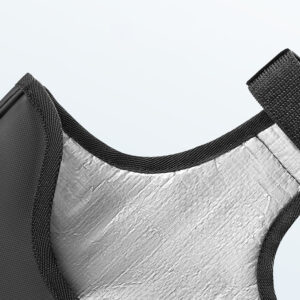 Rockbros D76 Crankset Transport Cover - juodos spalvos and Gray - Image 4