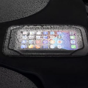 Rockbros D78 Sweat Cover with Pocket and Phone Window - juodos spalvos - Image 3