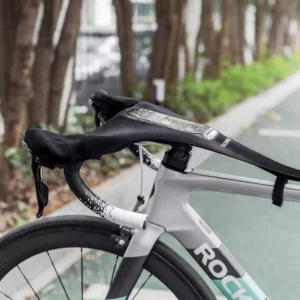 Rockbros D78 Sweat Cover with Pocket and Phone Window - juodos spalvos - Image 5