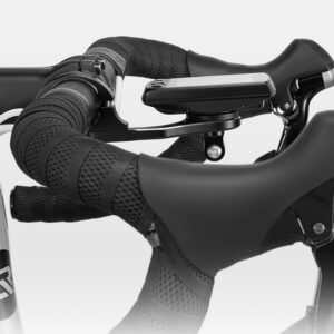 Rockbros FK-301 2-in-1 Handlebar Bike Mount for Computer/Navigator and Camera/Lighting - juodos spalvos - Image 7