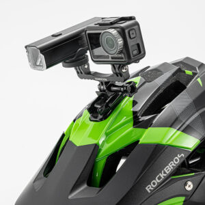 Rockbros FK-301 2-in-1 Handlebar Bike Mount for Computer/Navigator and Camera/Lighting - juodos spalvos - Image 6