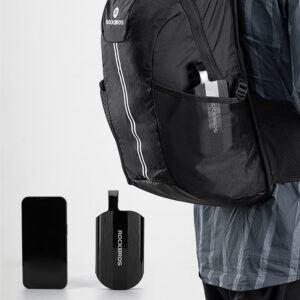 Rockbros FK-810 Folding Telescopic Bicycle Fender Set - juodos spalvos - Image 8