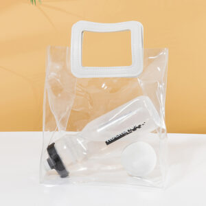 Rockbros 750 ml Bicycle Bottle - Transparent with juodos spalvos Mouthpiece - Image 3