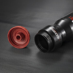 Rockbros 750 ml Bike Bottle - Transparent juodos spalvos with Red Mouthpiece - Image 7