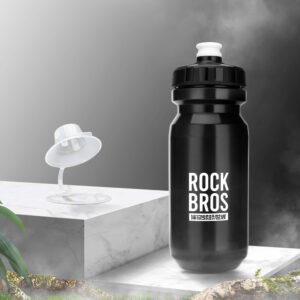Rockbros 600 ml Bike Bottle - juodos spalvos - Image 3