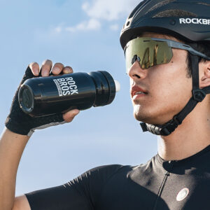 Rockbros 600 ml Bike Bottle - juodos spalvos - Image 4