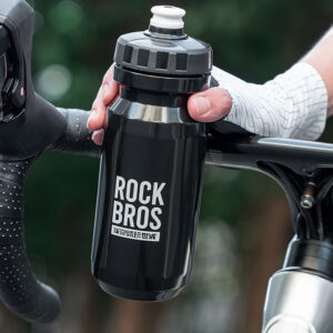 Rockbros 600 ml Bike Bottle - juodos spalvos - Image 7