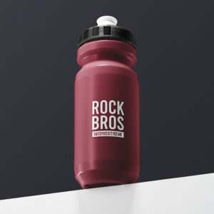 Rockbros 600 ml Bike Bottle - Red - Image 2