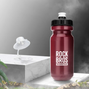 Rockbros 600 ml Bike Bottle - Red - Image 3