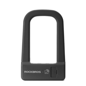 Rockbros RBNS1 SMART Bike Lock with NFC Reader - juodos spalvos