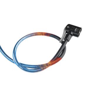 Rockbros GP6532B Floor Pump with Pressure Gauge - juodos spalvos and Orange - Image 4