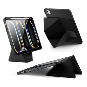 Dux Ducis Vers Case for iPad Pro 11" (2024/2025) with Stand and Apple Pencil Holder - Black - Image 2