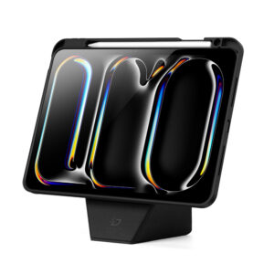 Dux Ducis Vers Case for iPad Pro 11" (2024/2025) with Stand and Apple Pencil Holder - Black - Image 3