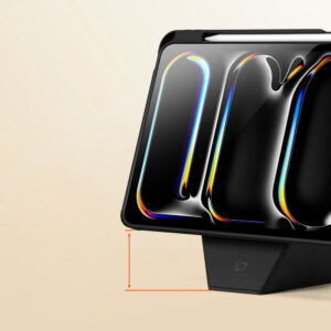 Dux Ducis Vers Case for iPad Pro 11" (2024/2025) with Stand and Apple Pencil Holder - Black - Image 6