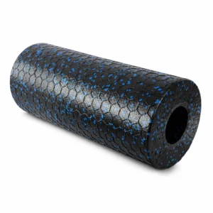 Wozinsky WRM-33 Massage Roller Exercise Roller 33 cm - juodos spalvos