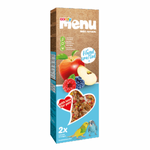 Comfy Menu skanėstai su vaisiais banguotosioms papūgėlėms 90g