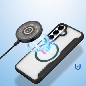 Dux Ducis Skin X Pro MagSafe Compatible Wallet Case for Samsung Galaxy S26 - Black - Image 3