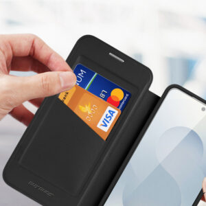 Dux Ducis Skin X Pro MagSafe Compatible Wallet Case for Samsung Galaxy S26 - Black - Image 8