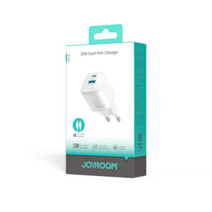 Joyroom JR-TG7 33W USB-A + USB-C Wall Charger with 60W USB-C to USB-C 1m Cable - White - Image 8