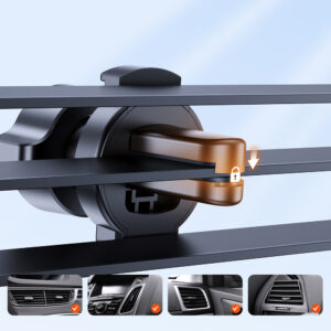 Joyroom JR-ZS283 Car Phone Holder for Air Vent - Black - Image 7