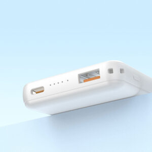 Dudao K14S Magnetic Power Bank 20W 5000mAh 1x USB-A 1x USB-C - White - Image 6