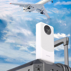 Dudao K12Pro Power Bank 22.5W PD 20000mAh USB-A, USB-C - White - Image 3