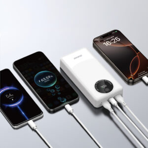 Dudao K12Pro Power Bank 22.5W PD 20000mAh USB-A, USB-C - White - Image 4