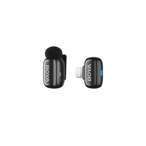 BOYA mini 2-01 wireless microphones 2.4GHz USB-C - juodos spalvos - Image 6